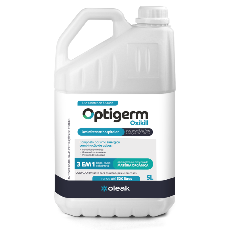DESINFETANTE HOSPITALAR OPTIGERM OXIKILL CONCENTRADO 5 LTS
