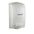 BR09 SABONETEIRA P/ REFIL PP BRANCO FUNDO BRANCO HYGISOAP